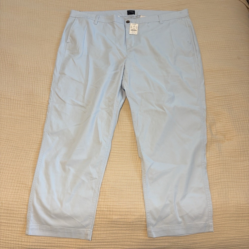 J. Crew High-Rise Girlfriend Chino Womens Size 22 Blue Pants NWT‎ MSRP $79.50
